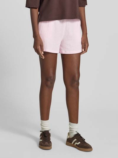 VERO MODA Loose Fit Shorts aus reiner Baumwolle Modell 'NATALI' Rosa 4