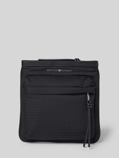 Emporio Armani Handtasche mit Label-Applikation Black 2