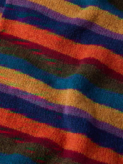 PAUL SMITH Schal aus Lanawolle mit Streifenmuster Modell 'Kahlo' Rot 2