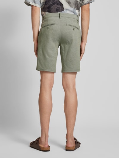 Only & Sons Szorty z wpuszczanymi kieszeniami w stylu francuskim model ‘MARK’ Khaki 5