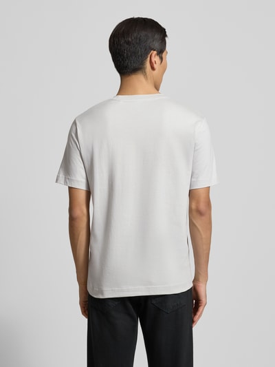 Marc O'Polo Regular fit T-shirt van puur katoen Lichtgrijs - 5