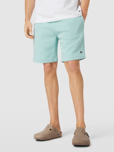 Lacoste Sweatshorts mit Label-Patch Modell 'Basic' Mint 4