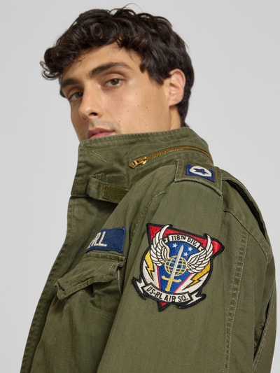 Polo Ralph Lauren Fieldjacket mit Stehkragen Oliv 3
