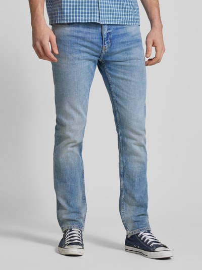 Hugo Blue Regular fit jeans in 5-pocketmodel, model 'Ash' Lichtblauw - 4