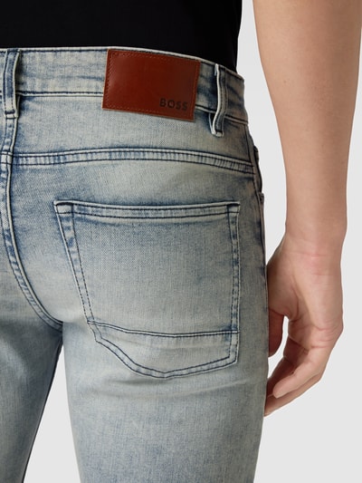 BOSS Orange Jeans met 5-pocketmodel, model 'Delaware' Lichtblauw - 3