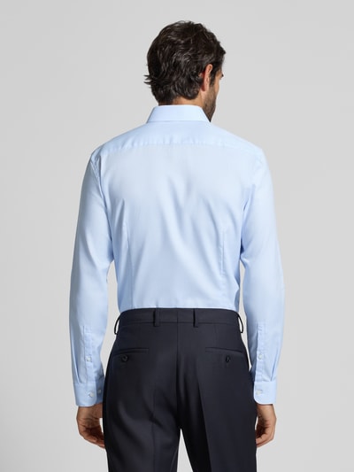 Jake*s Slim Fit Business-Hemd mit Kentkragen Bleu 5