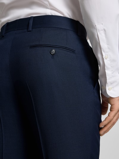 BOSS Garnitur o kroju regular fit z dodatkiem żywej wełny model ‘JECKSON’ Granatowy 7