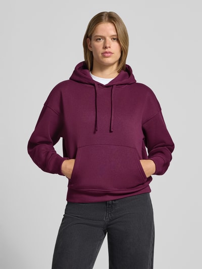 ONLY Regular Fit Hoodie aus Baumwoll-Mix Modell 'BEST' ' Bordeaux 4