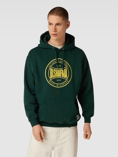 BLS HAFNIA Hoodie met kangoeroezak, model 'Balboa' Groen - 4