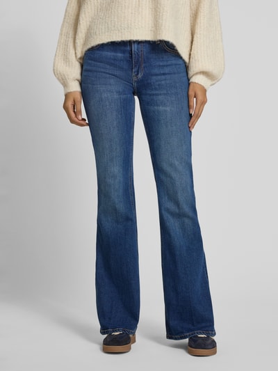 Mango Loose Fit Jeans im 5-Pocket-Design Modell 'VIOLETA' Dunkelblau 4