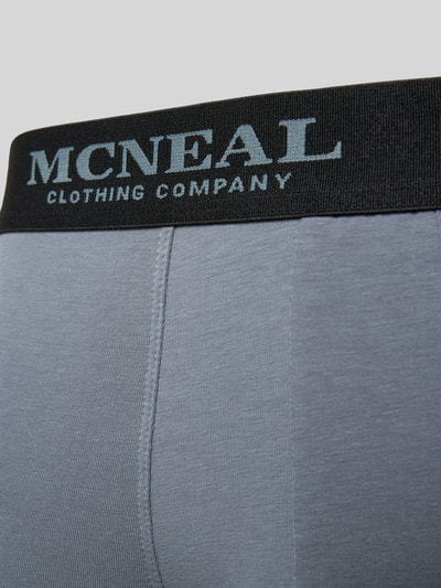MCNEAL Boxershort met elastische band met logo in een set van 3 stuks Rietgroen - 2