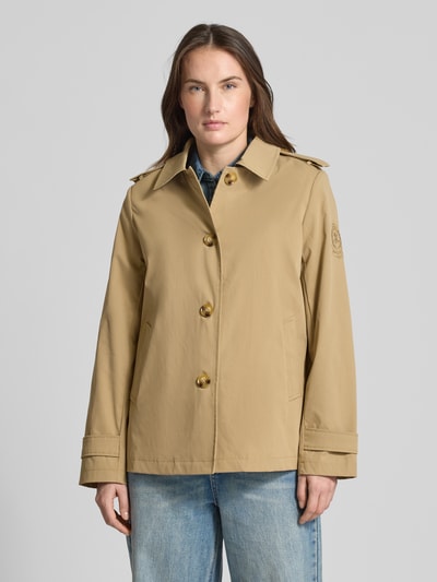 Lauren Ralph Lauren Regular Fit Trenchcoat mit Umlegekragen Camel 4