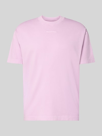 Marc O'Polo Relaxed Fit T-Shirt aus reiner Baumwolle Flieder 2