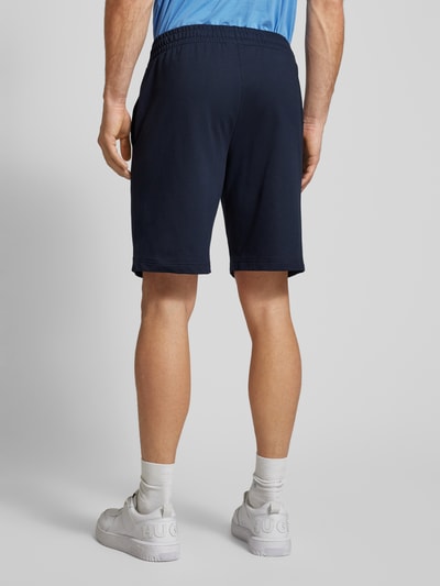 EA7 Emporio Armani Sweatshorts mit Label-Print Hellblau 5