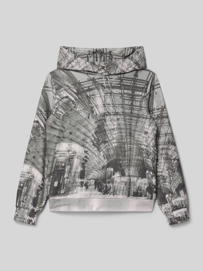 s.Oliver RED LABEL Regular fit HOODIE met Katoen-Anteil Zwart - 1