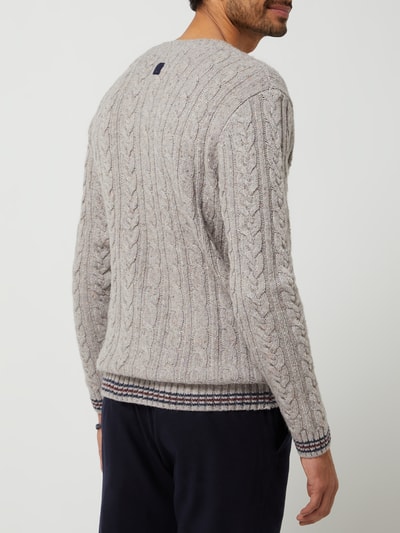 Colours & Sons Pullover mit Alpaka-Anteil Silber 5