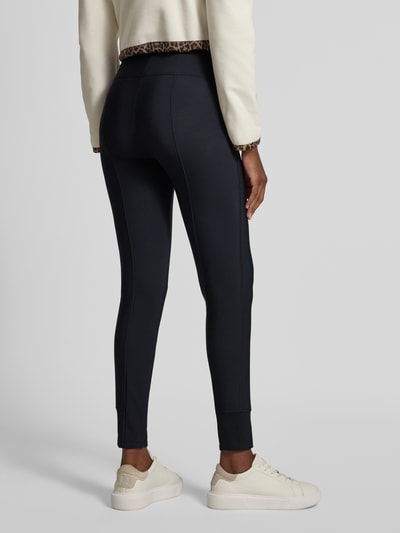 Marc Cain Leggings mit elastischem Logo-Bund Black 5