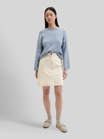 Marc O'Polo Midi-Rock im Regular Fit Beige 1