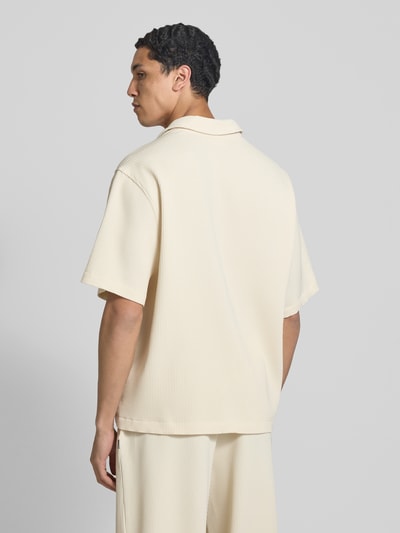 REVIEW Koszula casualowa z listwą guzikową Écru 5