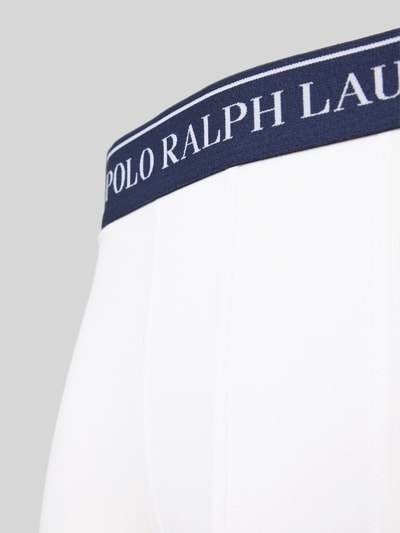 Polo Ralph Lauren Underwear Trunks mit elastischem Logo-Bund im 5er-Pack Blau Melange 2