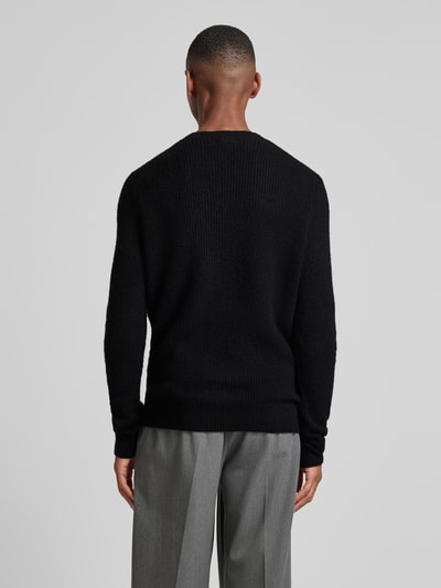 Antony Morato Strickpullover mit Rundhalsausschnitt Black 5