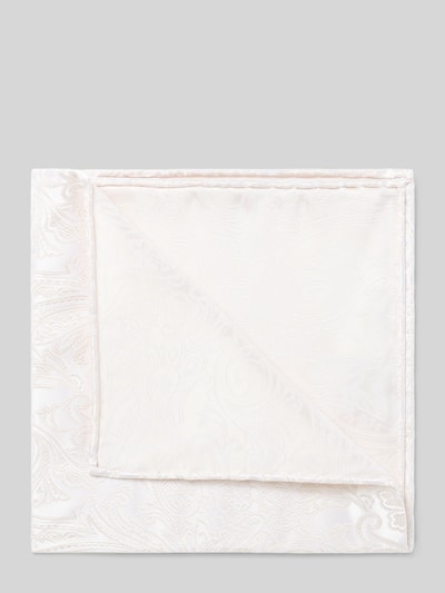 OLYMP Einstecktuch aus Seide mit Satinfinish Ecru 1