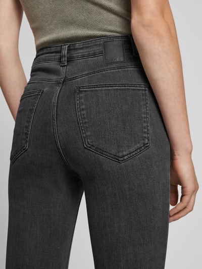 Pieces High-Waist-Jeans Modell 'DEA' Anthrazit 3