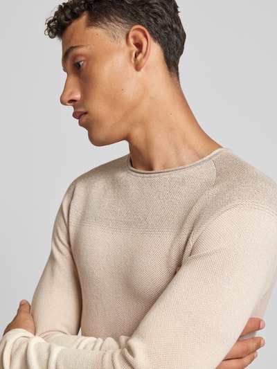 Jack & Jones Trui in gebreide look Beige - 3