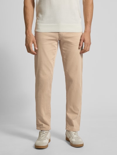 Brax Hose mit Eingrifftaschen Modell 'CADIZ' Beige 4