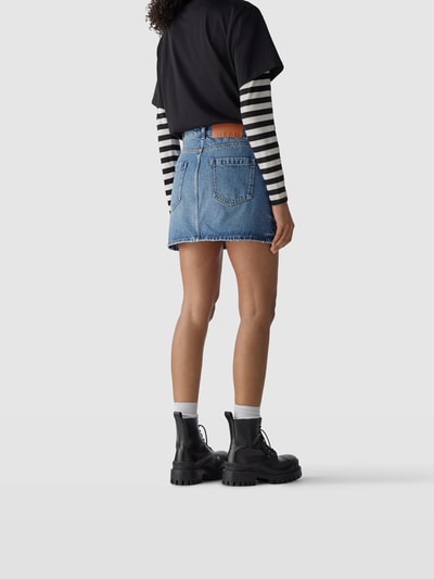 MSGM Jeansrock in Minilänge Jeansblau 5