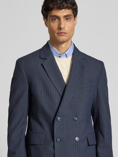 Cinque 2-knoops colbert met reverskraag Marineblauw - 3