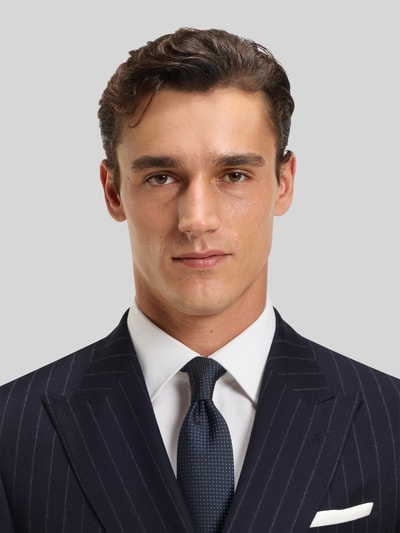 BOSS Slim Fit Anzug aus reiner Schurwolle Modell 'H-HUGE' Marine 3