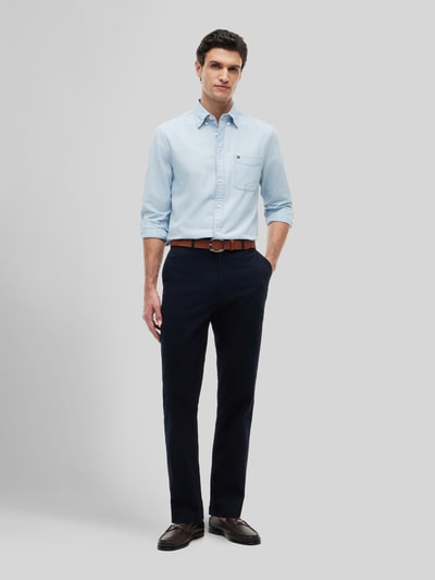 Tommy Hilfiger regular fit chino model 'DOVER' Jeansblauw - 1