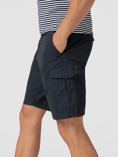 Marc O'Polo Bermuda met cargozakken Marineblauw - 3