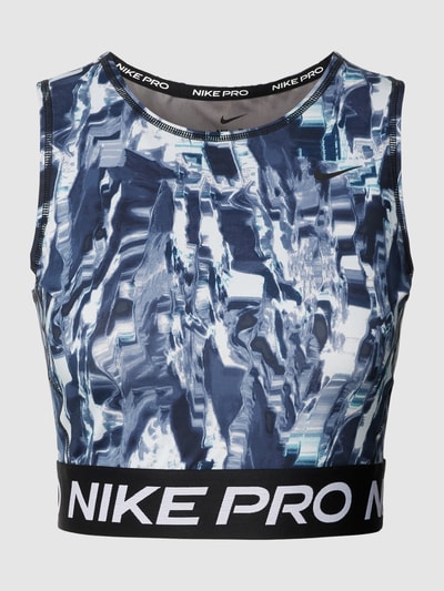 NIKE TRAINING Korte top met brede bandjes, model 'TANK' Zwart - 2