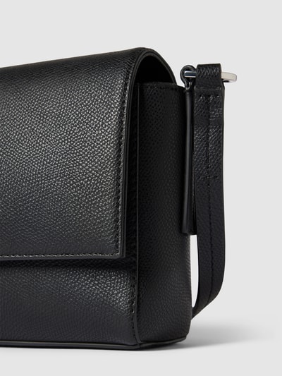 HUGO Crossbodytas met labeldetail, model 'CHRIS' Zwart - 3