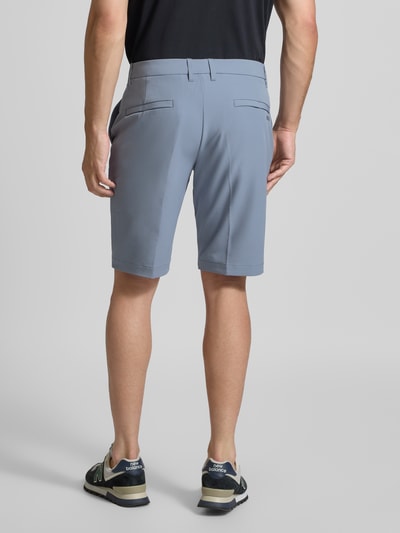 BOSS Green Slim Fit Chinoshorts mit Gürtelschlaufen Rauchblau 5