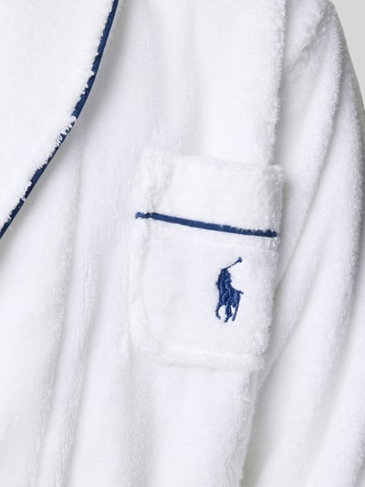 Polo Ralph Lauren Bademantel mit Reverskragen Offwhite 2