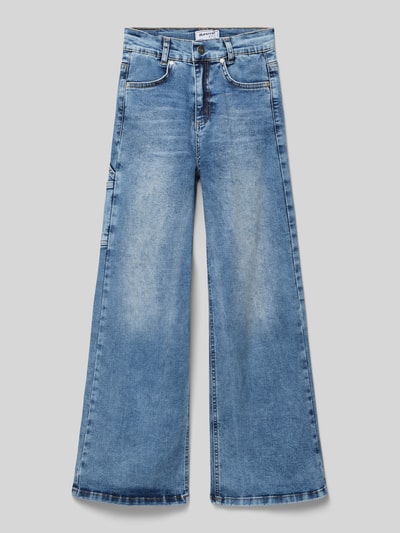 Blue Effect Jeans mit Beintasche Blau 1