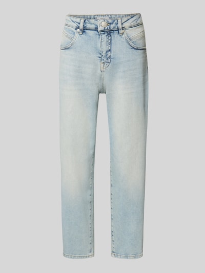 OPUS Mom fit jeans met riemlussen, model 'Momito fresh' Lichtblauw - 2