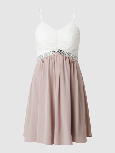 Jake*s Cocktail Two-Tone-Cocktailkleid mit Strasssteinen  Mauve 2