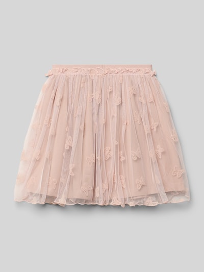 Blue Seven Rok van katoenmix met dierenprint Roze - 3