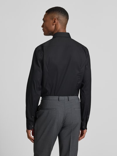 BOSS Slim Fit Business-Hemd mit Stretch-Anteil Modell 'Hank Hai' Black 5