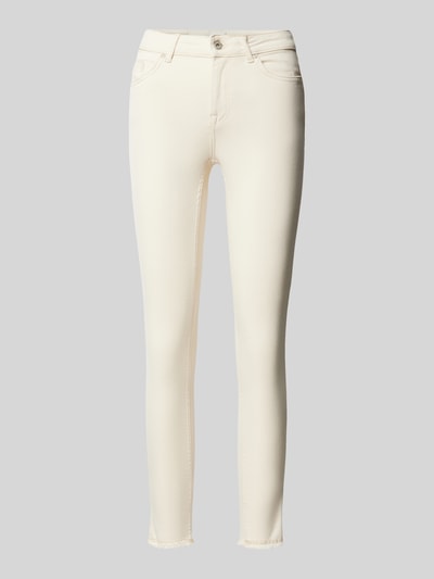 Only Skinny Fit Jeans mit Baumwoll-Anteil Modell 'BLUSH' Ecru 2