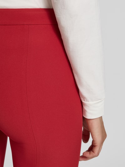 HUGO Slim fit broek met haakjessluiting, model 'HAGONIA-1' Rood - 3