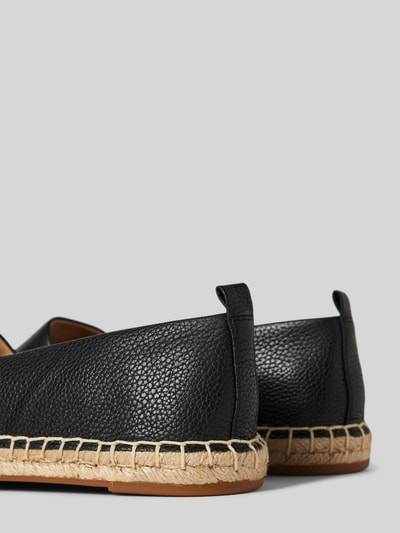 Lauren Ralph Lauren Espadrilles aus Leder Modell 'CAMERYN' Black 2