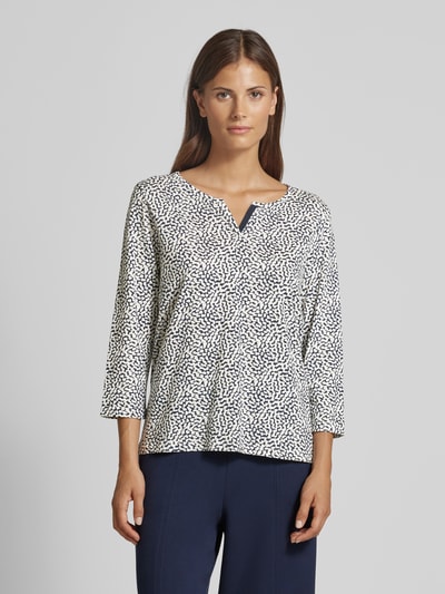 Tom Tailor Shirt mit 3/4-Arm Dunkelblau 4