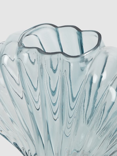 Doiy Vase aus Glas Modell 'Seashell' Bleu 2