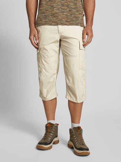 camel active Regular Fit Caprihose mit Cargotaschen Beige 4