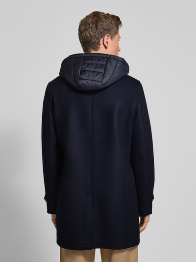 Geox Functioneel jack met wolmix, model 'MONREALE' Marineblauw - 5